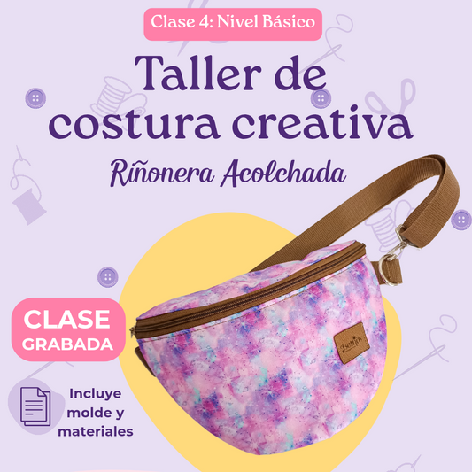 Clase 4: Riñonera Acolchada